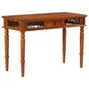 Image de vidaXL Bureau avec tiroir 110x50x76 cm bois d'acacia solide
