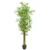 Image de vidaXL Bambou artificiel 1288 feuilles 180 cm vert