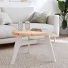 Image de vidaXL Dessus de table rond Ø60x3 cm bois de pin massif