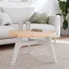 Image de vidaXL Dessus de table rond Ø70x3 cm bois de pin massif