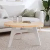 Image de vidaXL Dessus de table rond Ø80x3 cm bois de pin massif
