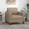 Image de vidaXL Fauteuil Cappuccino 60 cm Similicuir