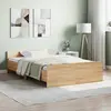 Image de vidaXL Cadre de lit sans matelas chêne sonoma 120x190 cm