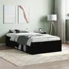 Image de vidaXL Cadre de lit sans matelas noir 90x200 cm