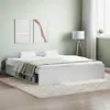 Image de vidaXL Cadre de lit sans matelas blanc 180x200 cm