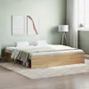 Image de vidaXL Cadre de lit sans matelas chêne sonoma 180x200 cm