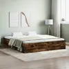 Image de vidaXL Cadre de lit sans matelas chêne fumé 180x200 cm