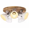 Image de vidaXL Plafonnier 25 W blanc 50x50x25 cm E27, lampe, lumière, lumière de couloir, lustre, lumière de chambre, plafonnier de salon