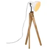 Image de vidaXL Lampadaire 25 W blanc 45x45x120 cm E27