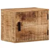 Image de vidaXL Nachtkastje wandgemonteerd 40x30x25 cm massief mangohout
