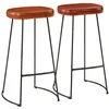 Image de vidaXL Tabourets de bar Gavin lot de 2 44x37,5x78 cm