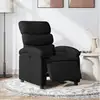 Image de vidaXL Fauteuil inclinable électrique Noir Tissu