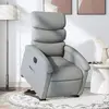 Image de vidaXL Fauteuil inclinable électrique gris clair tissu