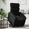 Image de vidaXL Fauteuil inclinable Noir Similicuir