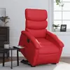 Image de vidaXL Fauteuil inclinable Rouge Similicuir