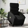 Image de vidaXL Fauteuil inclinable de massage Noir Similicuir