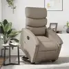 Image de vidaXL Fauteuil inclinable électrique cappuccino similicuir