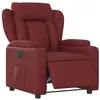 Image de vidaXL Fauteuil inclinable électrique Rouge bordeaux Similicuir