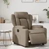 Image de vidaXL Fauteuil inclinable électrique Cappuccino Similicuir