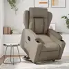 Image de vidaXL Fauteuil inclinable électrique cappuccino similicuir