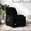 Image de vidaXL Fauteuil de massage inclinable électrique Noir Tissu