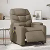 Image de vidaXL Fauteuil de massage inclinable électrique cappuccino similicuir