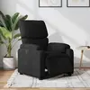 Image de vidaXL Fauteuil inclinable électrique Noir Tissu