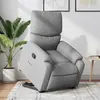 Image de vidaXL Fauteuil inclinable Gris clair Tissu