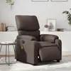 Image de vidaXL Fauteuil de massage inclinable électrique marron similicuir