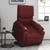 Image de vidaXL Fauteuil inclinable Rouge bordeaux Similicuir