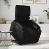 Image de vidaXL Fauteuil inclinable électrique noir similicuir