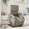 Image de vidaXL Fauteuil inclinable de massage électrique cappuccino similicuir
