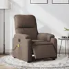 Image de vidaXL Fauteuil inclinable de massage électrique marron