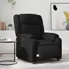 Image de vidaXL Fauteuil inclinable électrique Noir Similicuir