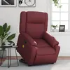 Image de vidaXL Fauteuil inclinable de massage Rouge bordeaux Similicuir