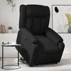 Image de vidaXL Fauteuil inclinable électrique noir similicuir