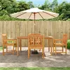 Image de vidaXL Ensemble à manger de jardin 5 pcs Bois d'acacia solide