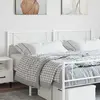 Image de vidaXL Tête de lit de remplacement métal blanc 180 cm