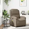 Image de vidaXL Fauteuil de massage inclinable Cappuccino Similicuir