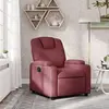 Image de vidaXL Fauteuil inclinable Rouge bordeaux Tissu