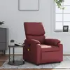 Image de vidaXL Fauteuil de massage inclinable Rouge bordeaux Similicuir