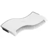 Image de vidaXL Matelas à ressorts bonnell moyen 90x190 cm