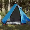 Image de vidaXL Tente de camping à dôme 2 personnes bleu imperméable