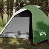 Image de vidaXL Tente de camping à dôme 3 personne vert imperméable