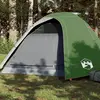 Image de vidaXL Tente de camping à dôme 4 personnes vert imperméable