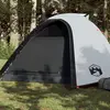 Image de vidaXL Tente de camping à dôme 4 personnes tissu occultant imperméable