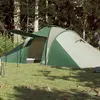 Image de vidaXL Tente familiale à dôme 6 personnes vert imperméable