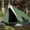 Image de vidaXL Tente de camping 2 personnes vert imperméable