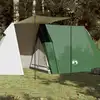 Image de vidaXL Tente de camping 3 personnes vert imperméable