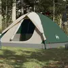 Image de vidaXL Tente de camping à dôme 6 personnes vert imperméable